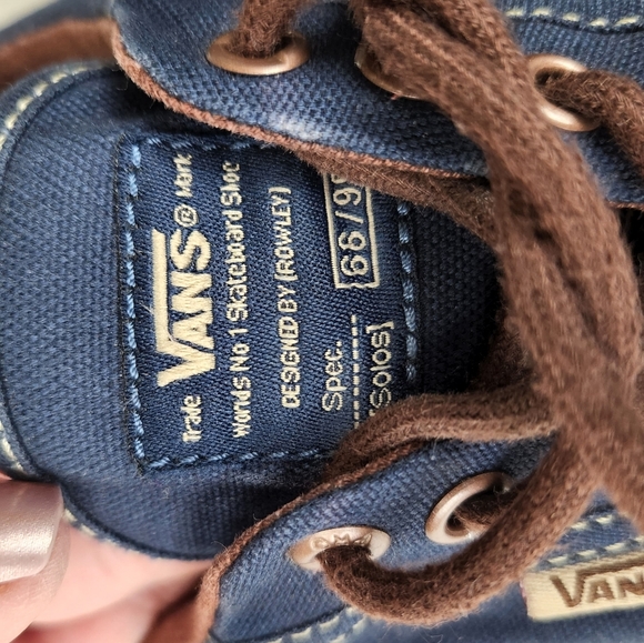 Vans Canvas/leather ultra cush Pro Skater shoe size 12 - Picture 8 of 10